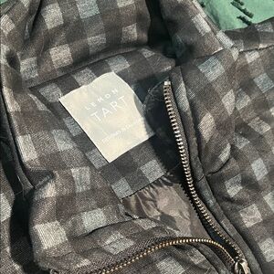 Lemon Tart Checkered Vest